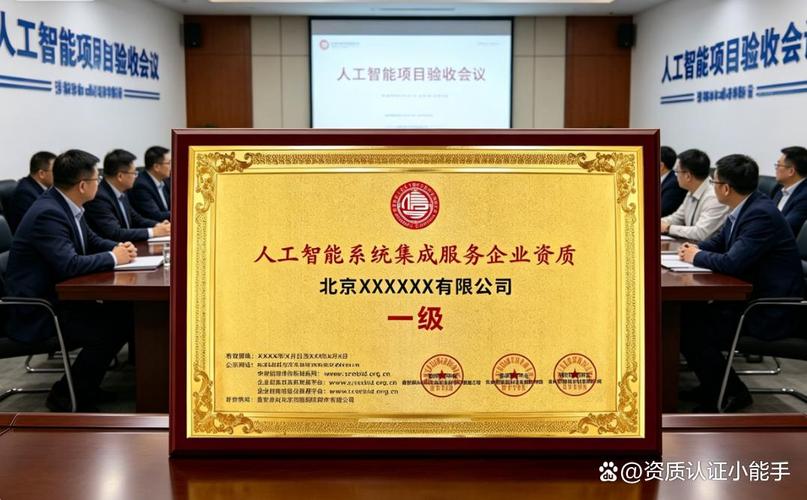 人工智能系统集成服务企业资质证书 定义、适用企业及申请要点